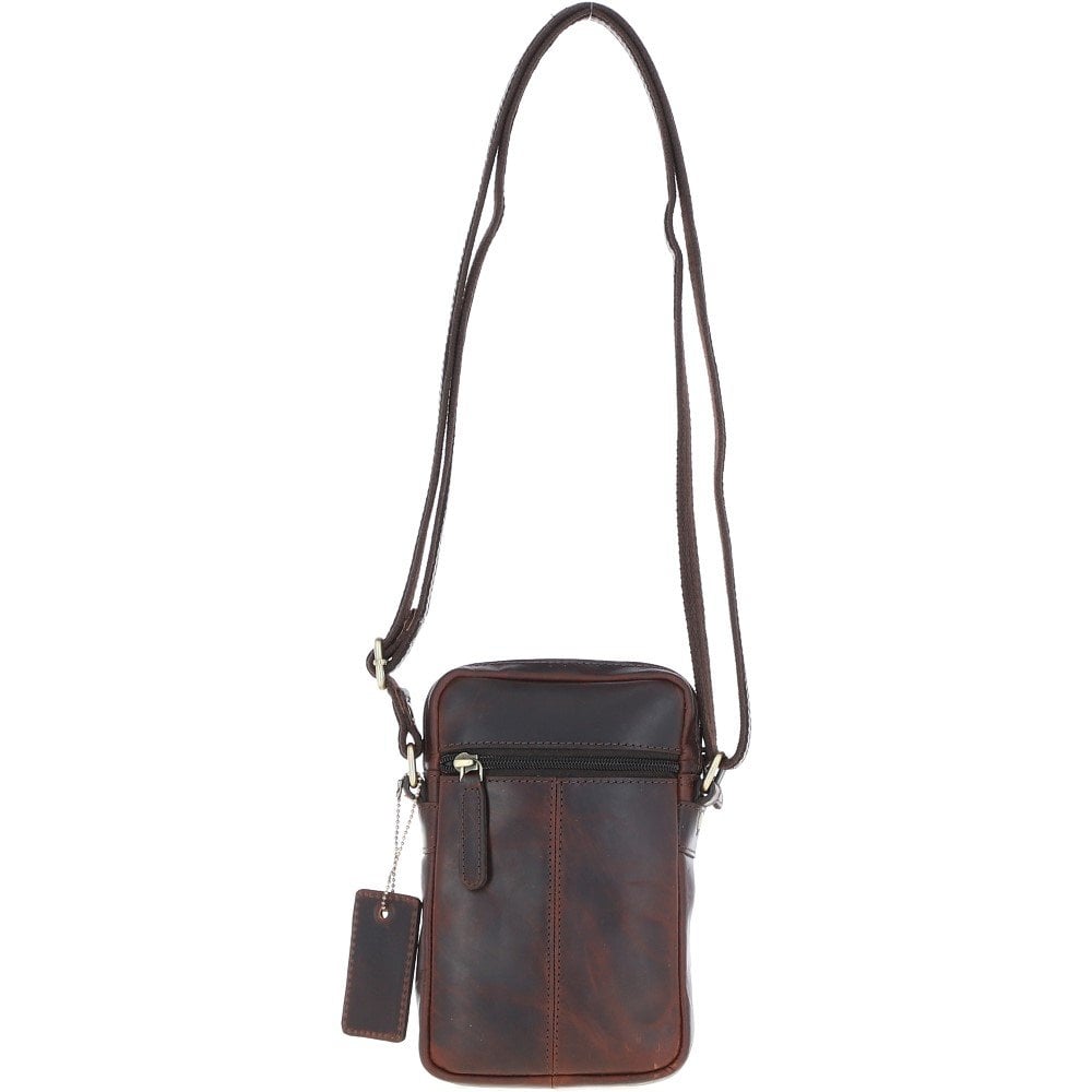 Mens brown crossbody clearance bag